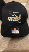 GOLD PREMIER STATE LOGO TRUCKER HAT SNAP BACK