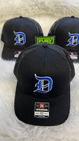 LADY DUKES NATIONAL MENS RICHARDSON 112 EMBROIDERED HAT ALL BLACK