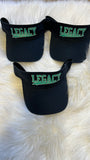 Legacy Fastpitch visors cotton twill