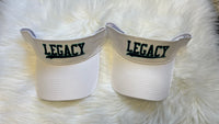 Legacy Fastpitch visors cotton twill