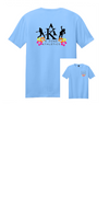 K- ZONE ATHLETICS JULY 2025 CAMP SHIRT UNISEX COTTON TEE CAROLINA BLUE