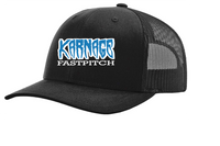 KARNAGE 10U EMBROIDERED TRUCKER SNAP BACK HAT