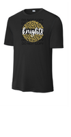 OAKLEAF KNIGHTS BLACK UNISEX TEE SHORT SLEEVE CHEETAH CIRCLE