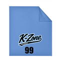 K ZONE PREMIER SCRIPT  BLANKET 60X50  SWEATSHIRT JERSEY WITH NUMBER