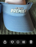 K ZONE PREMIER REG LOGO ON MESH VISOR