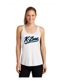 K ZONE ATHLETIC ACADEMY LADIES FIT RACEBACK TANK TOP DRIFIT