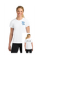 K ZONE ATHLETICS LADIES DRIFIT TEE SHORT SLEEVE POCKET AND BACK LOGO