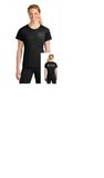 K ZONE ATHLETICS LADIES DRIFIT TEE SHORT SLEEVE POCKET AND BACK LOGO