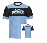 K ZONE PREMIER PARENT SUBLIMATED UNISEX OR LADIES JERSEYS WITH NAME AND NUMBERS