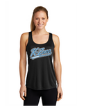 K ZONE PREMIER   LADIES SCRIPT RACERBACK DRIFIT TANK TOP