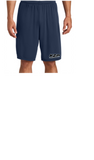 K ZONE PREMIER MENS DRI FIT SHORTS BLACK DRIFIT 9 " INSEAM