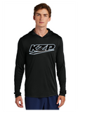 K ZONE PREMIER UNISEX LONG SLEEVE DRIFIT TEE KZP LOGO