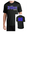 Lady Dukes National softball player package-practice jerseys, visor , socks and belts