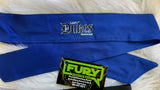 LADY DUKES NATIONAL DRIFIT HEAD TIES ROYAL OR BLACK INCLUDES NUMBER