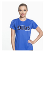 LADY DUKES NATIONAL ROYAL   UNISEX  DRIFIT TEE SHORT SLEEVE