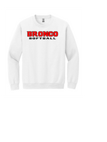 MIDDLEBURG BRONCO SOFTBALL WHITE or BLACK UNISEX HOODIE,TEE,DRIFIT, CREWNECK