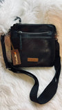 Montana West brown or black medium leather tote purse with strap