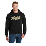 OAKLEAF KNIGHTS SCRIPT BLACK UNISEX  HOODIE AND SNAP BACK HAT COMBO