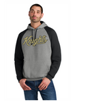 OAKLEAF KNIGHTS UNISEX RAGLON UNISEX HOODIE 50 50  AND  SNAP BACK HAT COMBO
