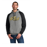OAKLEAF KNIGHTS UNISEX RAGLON UNISEX HOODIE 50 50  AND  SNAP BACK HAT COMBO