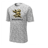OAKLEAK KNIGHTS BASEBALL DIGI CAMO DRIFIT TEE UNISEX SHORT SLEEVE WHITE AND GREY