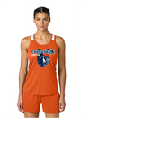 RENEGADES LADIES ORANGE WHITE  TRACK TANK SPORT TEK