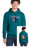 RENEGADES WOLFHEAD UNISEX HOODIE WITH FRONT POCKET