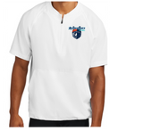 Renegades Cage Jacket 1/2 zip embroidered wolf head logo short sleeve