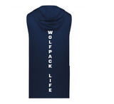 Renegades unisex coolcore sleeveless hoodie wolfhhead logo with Wolfpack life on back