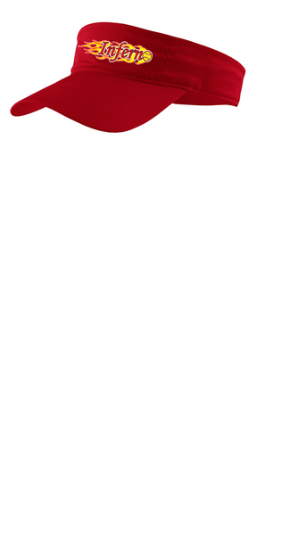 SANTA FE INFERNO VISOR EMBROIDERED