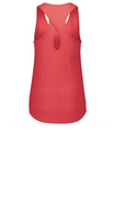 SANTA FE INFERNO Luxe ladies loose fit cross back tank top red or black