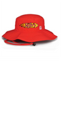 SANTA FE INFERNO BUCKET HAT EMBROIDERED BLACK OR RED