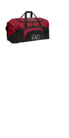 STORM ST JOHNS TRAVEL DUFFEL BAG WITH LOGO AND NUMBER RED AND BLACK