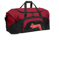 STORM JACKSONVILLE TRAVEL DUFFEL BAG  RED AND BLACK