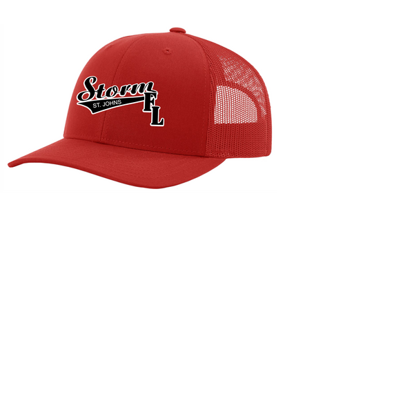 STORM JACKSONVILLE SNAP BACK TRUCKER HAT EMBROIDERED