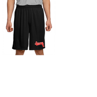 STORM PREMIER MENS MESH DRI FIT SHORT 9" INSEAM  WITH LOGO, NO POCKETS