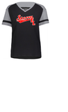 STORM ST JOHSN 2.0 LADIES TRIBLEN SHORT SLEEVE TEE V NECK