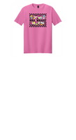 TEACHER FLOWERS PENCILS SOFTSTYLE COTTON TEE SHORT SLEEVE
