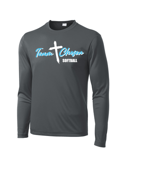 TEAM CHOSEN SOFTBALL UNISEX LONG SLEEVE DRIFIT TEE