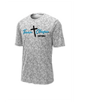 TEAM CHOSEN SOFTBALL DIGI CAMO WHITE GREY UNISEX DRIFIT SHORT SLEEVE