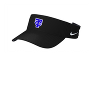 TRINITY SOFTBALL NIKE VISOR EMBROIDERED BLACK OR ROYAL