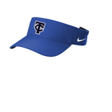 TRINITY SOFTBALL NIKE VISOR EMBROIDERED BLACK OR ROYAL