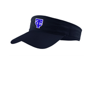 TRINITY SOFTBALL COTTON TWILL VISOR EMBROIDERED