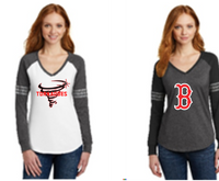 BRADFORD TORNADO LADIES GAME DAY RAGLAN LS