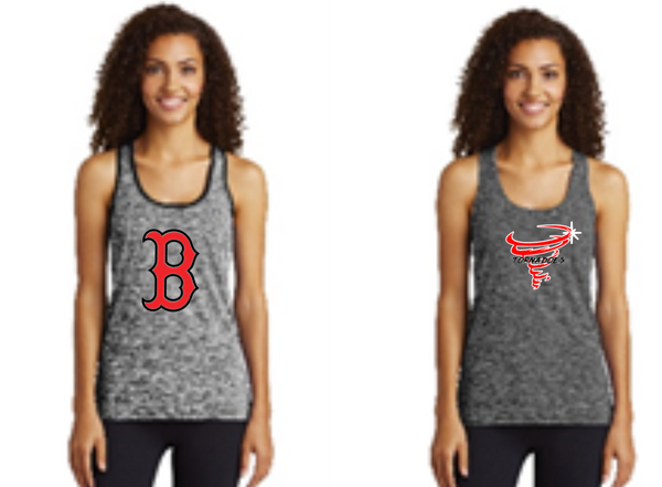 BRADFORD TORNADO ELECTRIC LADIES RACERBACK TANK TOP