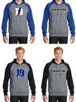 DOMINATORS RAGLAN HOODIE 2 TONE