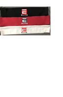 ELITE SOFTBALL DRI FIT HEAD TIES BLACK RED WHITE INCLUDES #