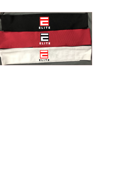 ELITE SOFTBALL DRI FIT HEAD TIES BLACK RED WHITE INCLUDES #