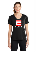 ELITE SOFTBALL LADIES VNECK DRI FIT TEE (LADIES FIT)