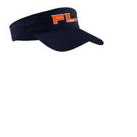 FLORIDA FUEL BASEBALL EMBROIDERED VISOR NAVY WHITE